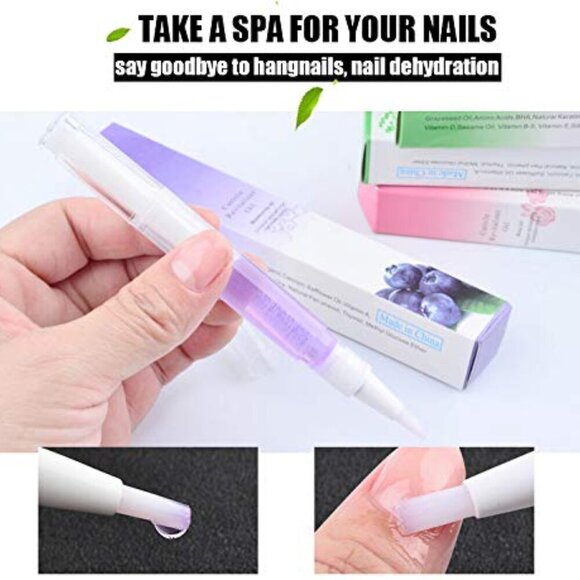 15Pcs Cuticle Oil Pen for Nail Care Products Kit Hangnail Treatment for Damaged - Picture 6 of 9